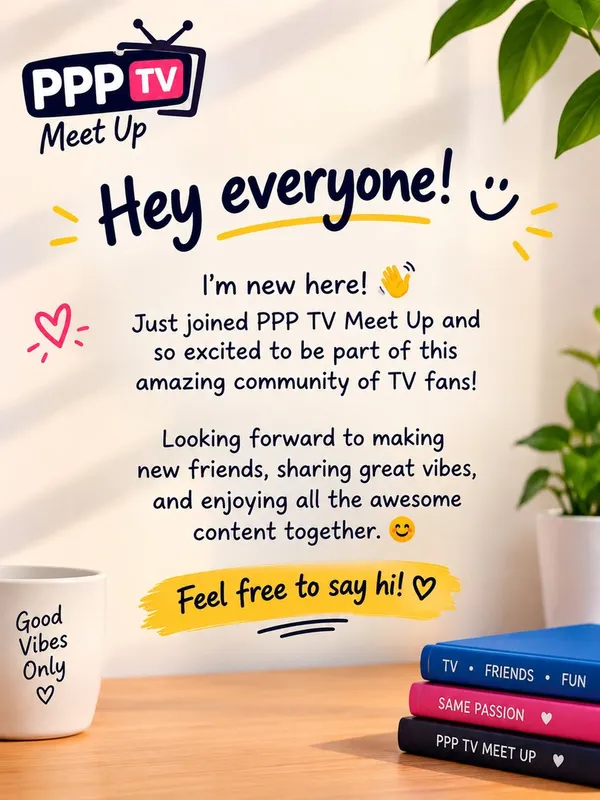 ✨ Gorgeous vibes, good energy, and new beginnings! 😊💫 Just joined PPP TV Meet Up and looking forward to meeting new people, making genuine friends, and sharing beautiful moments. 💙🤍 Feel free to say hi! 👋❤️ #PPPTVMeetUp #NewHere #GoodVibes