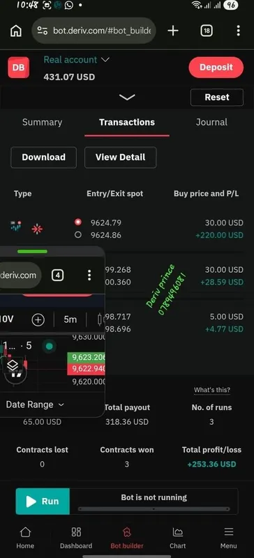 Matches, over 5 and even market