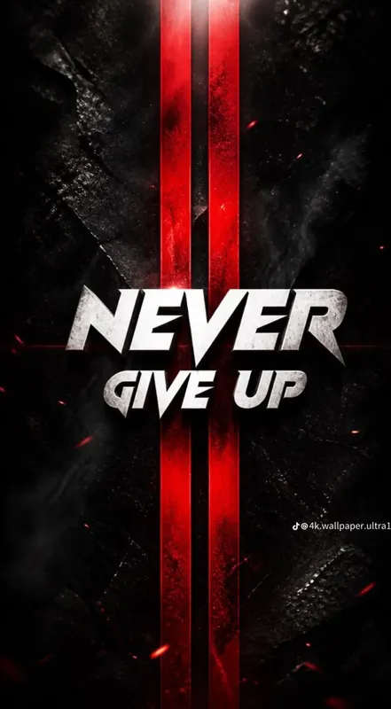 In life never let giving up be an option...never
