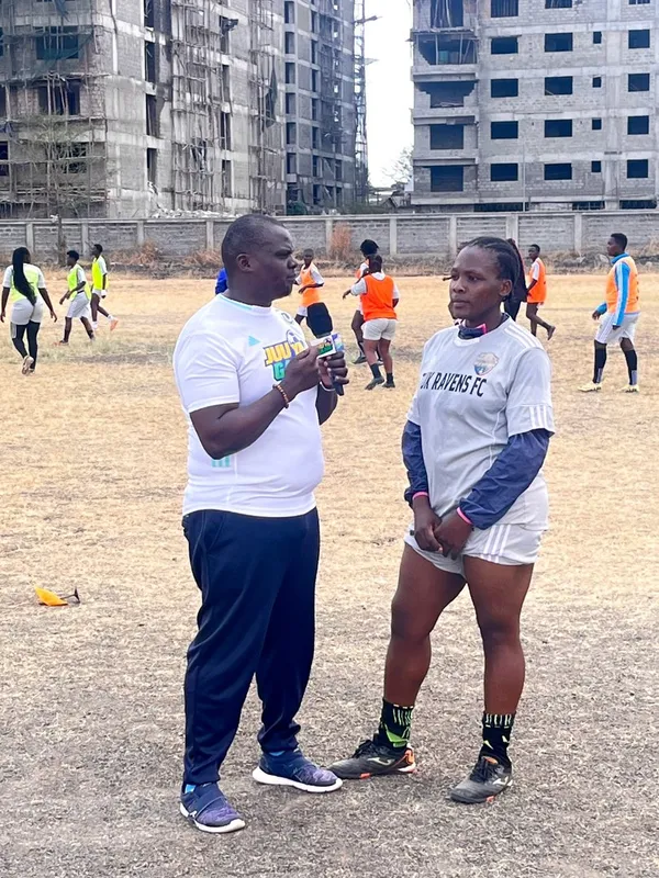 Juu Ya Game visits TUK Ravens FC! 🔥