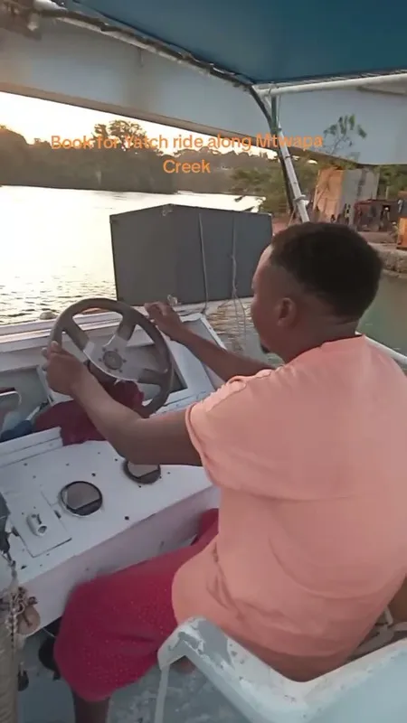 Yatch Rides along the coast of  Mtwapa creek